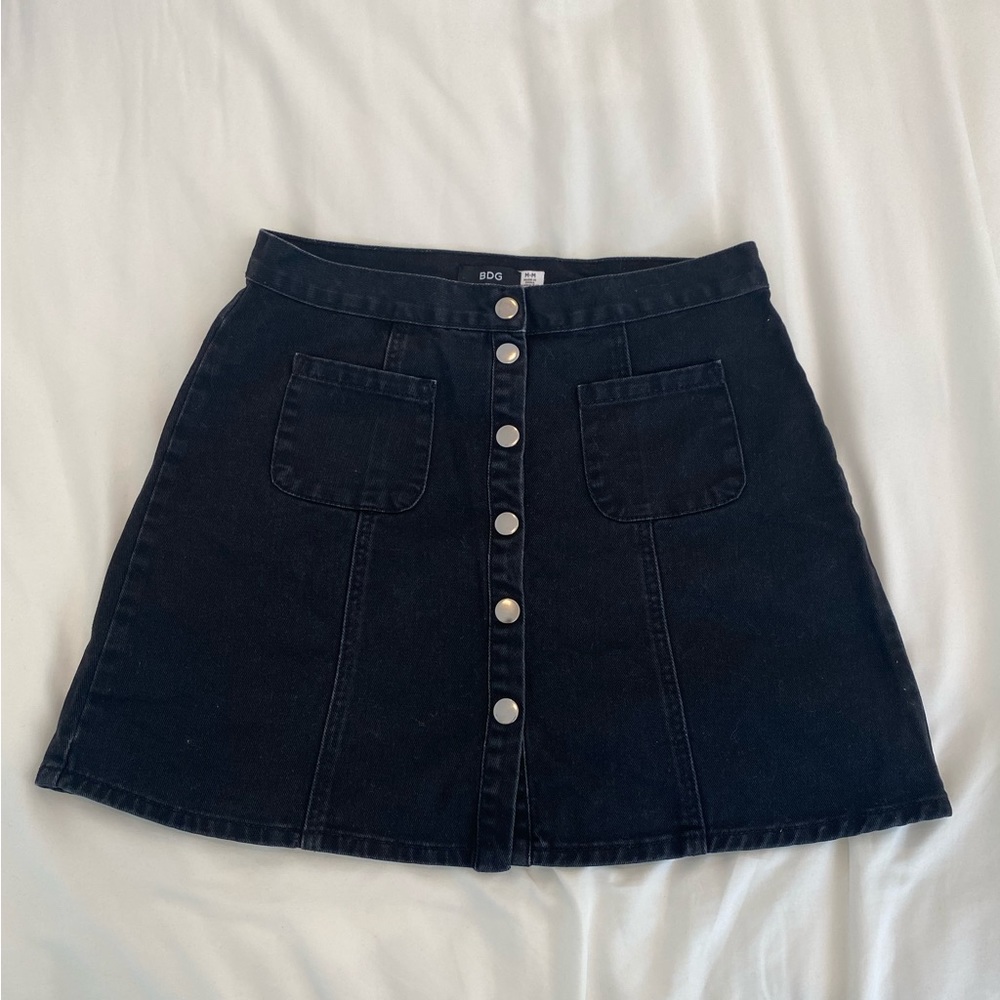 BDG A-Line Denim Skirt